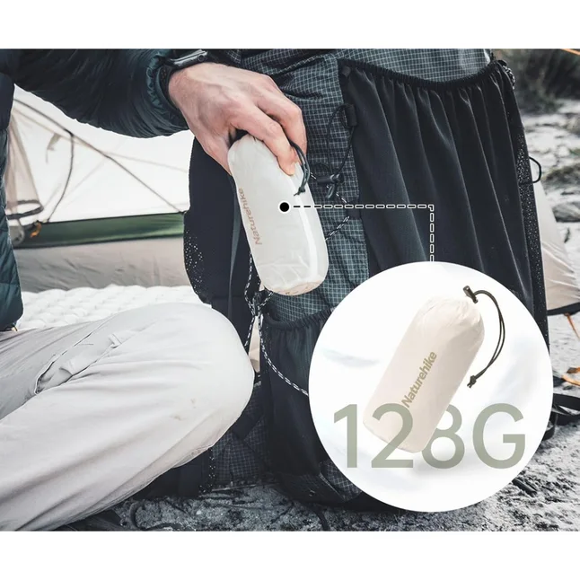 Підкладка для спального мішка Naturehike CNH22SD016, нейлон, коричнева — Photo 4