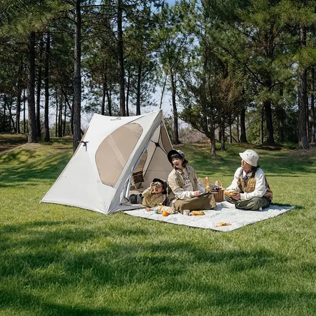 Намет тримісний Naturehike Kabi Quick-Set CNK2650WS020, коричневий — Photo 1