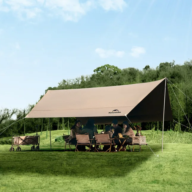Тент універсальний Naturehike CNK2350WS015, розмір L, бежевий — Photo 1