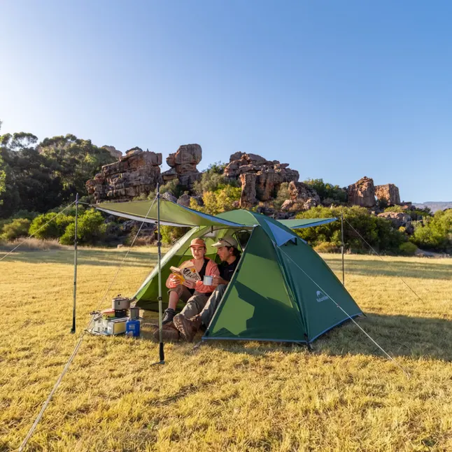 Намет тримісний Naturehike Bleik Series Tent CNK2550WS038, зелений (6977465863492) — Photo 4