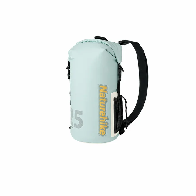 Гермомешок-рюкзак водонепроницаемый Naturehike CNK2300BS017, 25 л, синий