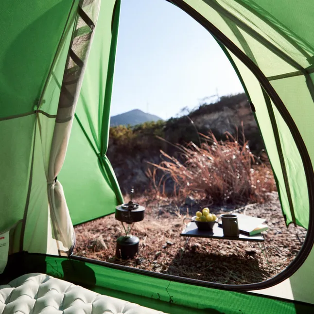 Намет надлегкий одномісний Naturehike Cloud Up Base 1 CNK2450WS032, зелений — Photo 14