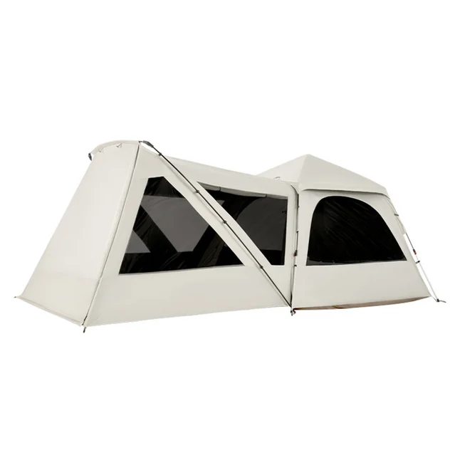 Намет чотиримісний автоматичний з тамбуром Naturehike Ango CNK2650WS019, коричневий