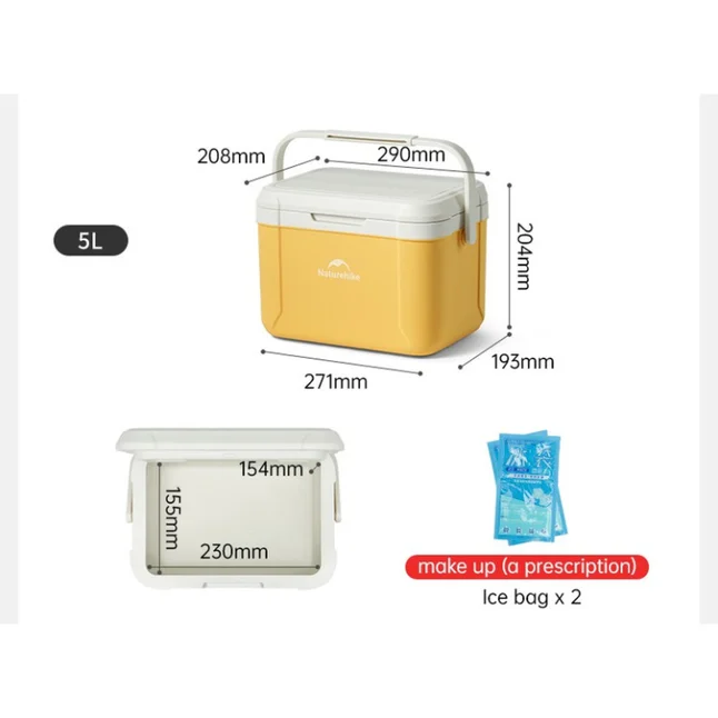 Туристичний холодильник Naturehike CNK2450CF012, 5 л, зелений — Photo 4
