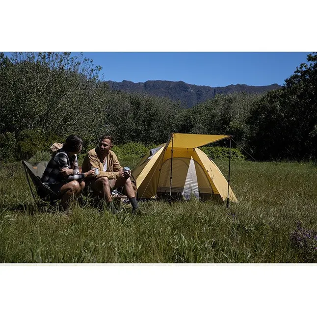 Намет двомісний Naturehike P-Series NH18Z022-P 210T, жовтий — Photo 3