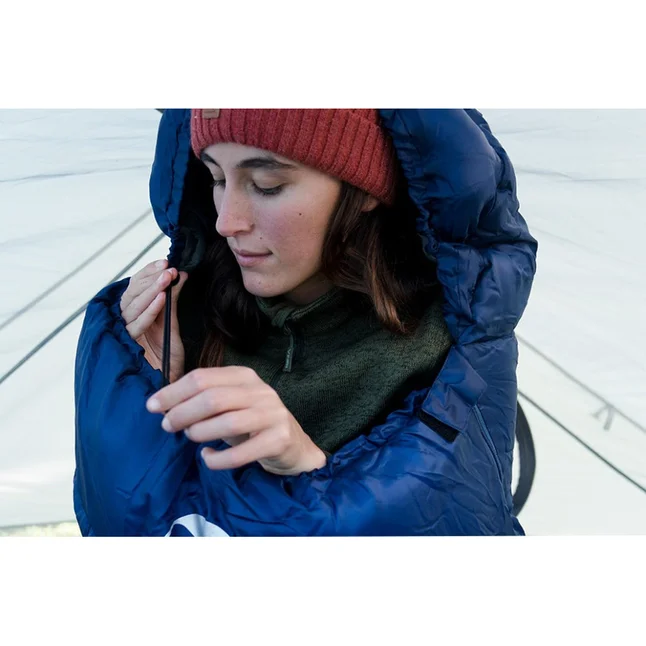 Спальник с капюшоном Naturehike MJ600 CNK2300SD014, темно-голубой — Photo 6