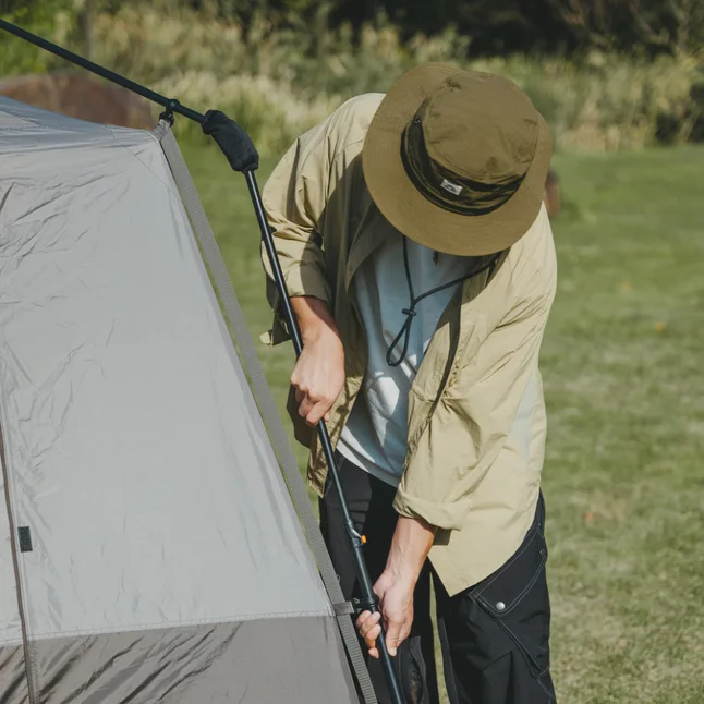 Намет чотиримісний Naturehike Cape Series 5.2 CNK2450WS037, сіро-коричневий — Photo 7