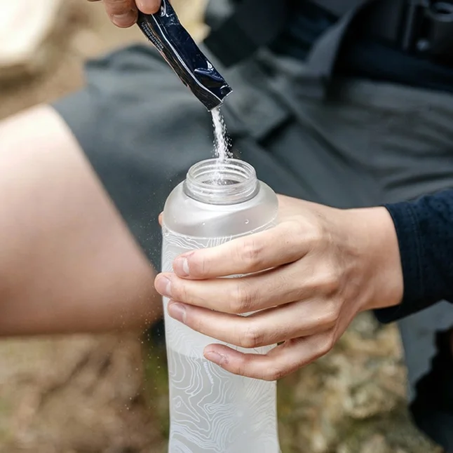 Ємність для води Naturehike Yunquan CNK2650CF013, 500 мл, білий — Photo 2