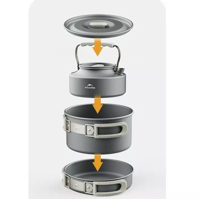 Чайник Naturehike CNK2450CF010 0.8 л, алюміній — Photo 4