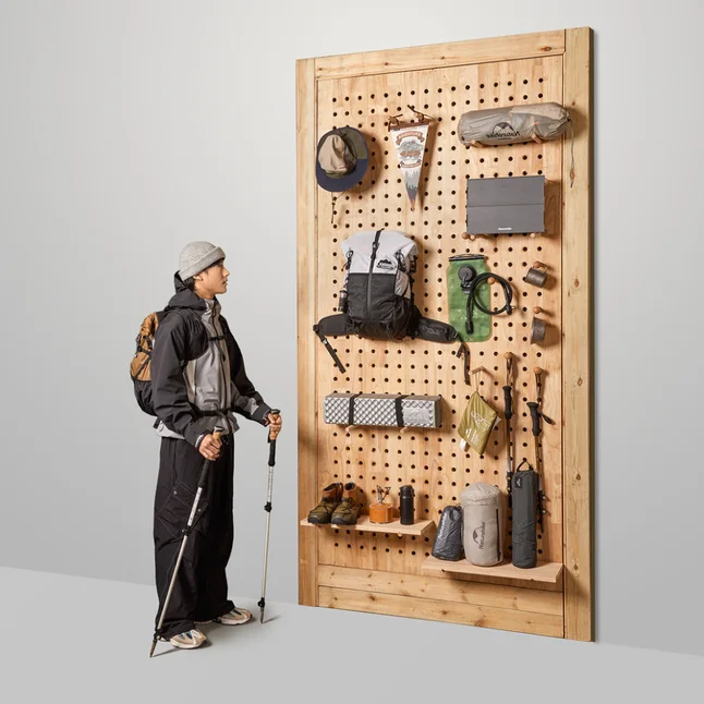 Рюкзак туристичний Naturehike Helium CNK2300016, 30+5 л, коричневий — Photo 7
