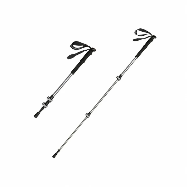 Трекинговая палка алюминиевая Naturehike Qingxue Base NH17D001-Z, 61–135 см, титановая