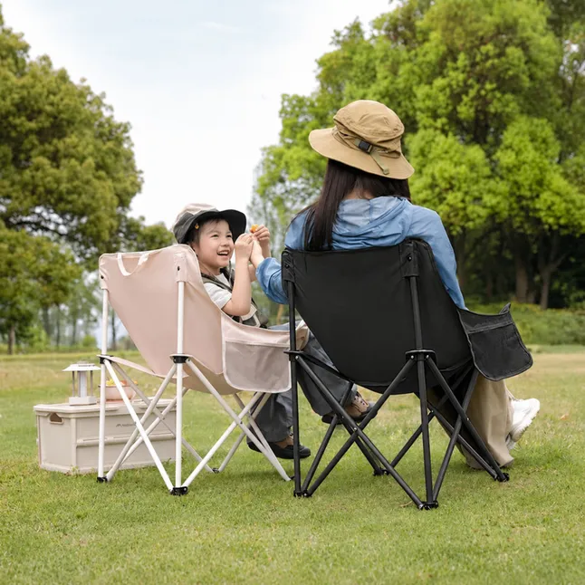 Крісло туристичне складане Naturehike Stellaluna T01 CNH23JU13002, L, чорний — Photo 2