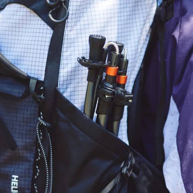 Трекінгова палиця Naturehike CNK2450DS012, 115-135 см, синя — Photo 9