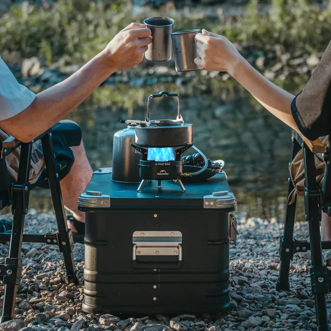 Трьохконфорковий газовий пальник Naturehike CNK2450CF019 — Photo 11