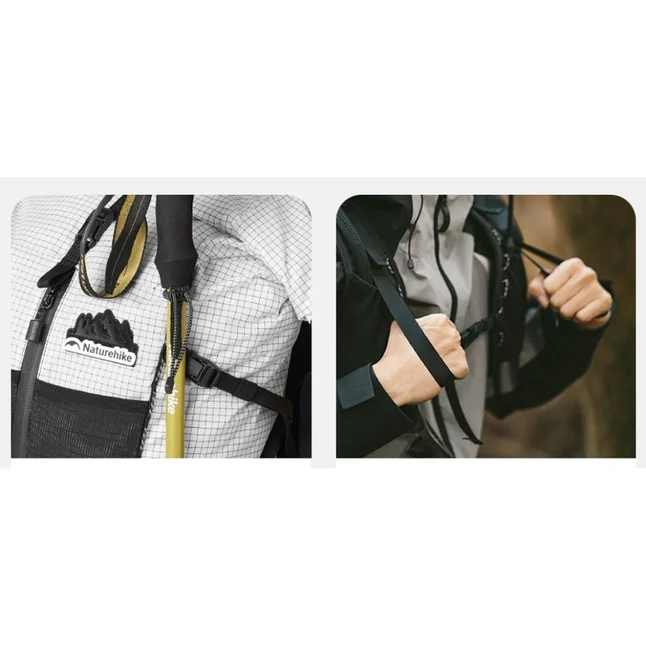 Рюкзак туристичний Naturehike Helium CNK2300016, 30+5 л, білий — Photo 3