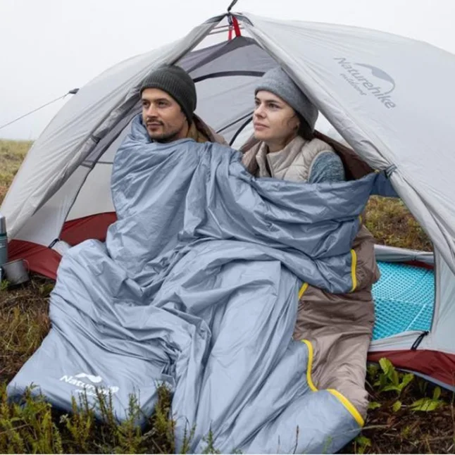 Спальник надлегкий Naturehike Summer LW180 NH21MSD09 лівий, (15°C), p-p XL, зелений — Photo 4