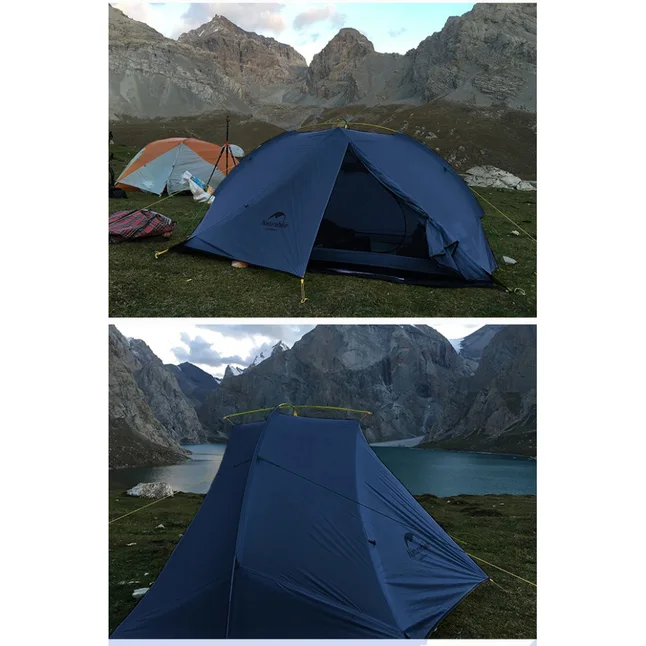 Намет двомісний Naturehike Tagar NH17T180-J, темний блакитний — Photo 6