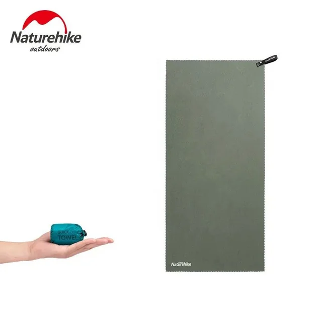 Рушник Naturehike MJ01 Ultralight NH19Y001-J, 80 см х 40 см, оливковий — Photo 2