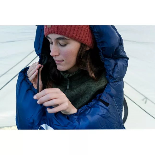 Спальник с капюшоном Naturehike MJ300 CNK2300SD014, темно-голубой — Photo 8
