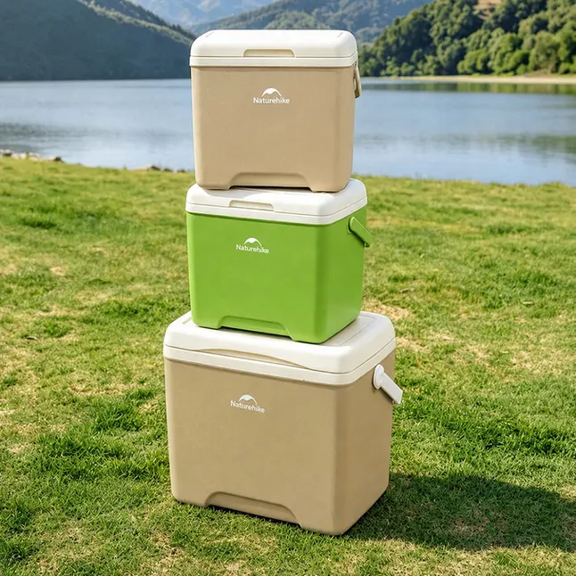 Туристический холодильник Naturehike Whales PU CNK2450CF012, 14 л, светло-коричневый — Photo 1