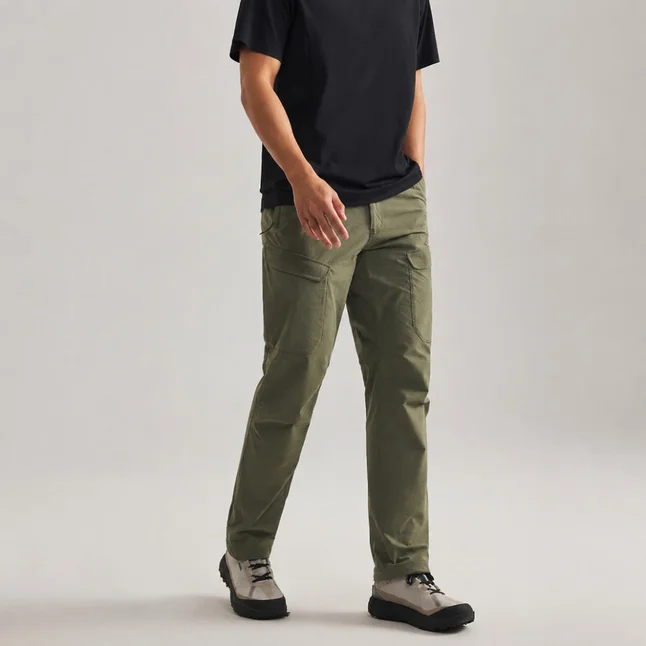 Штани туристичні чоловічі Naturehike Cordura CSL2620FS010, XL, сіро-зелений — Photo 2