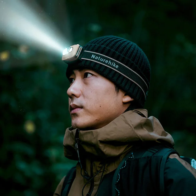 Ліхтар налобний Naturehike CNK2450ZM015, пісочний — Photo 4