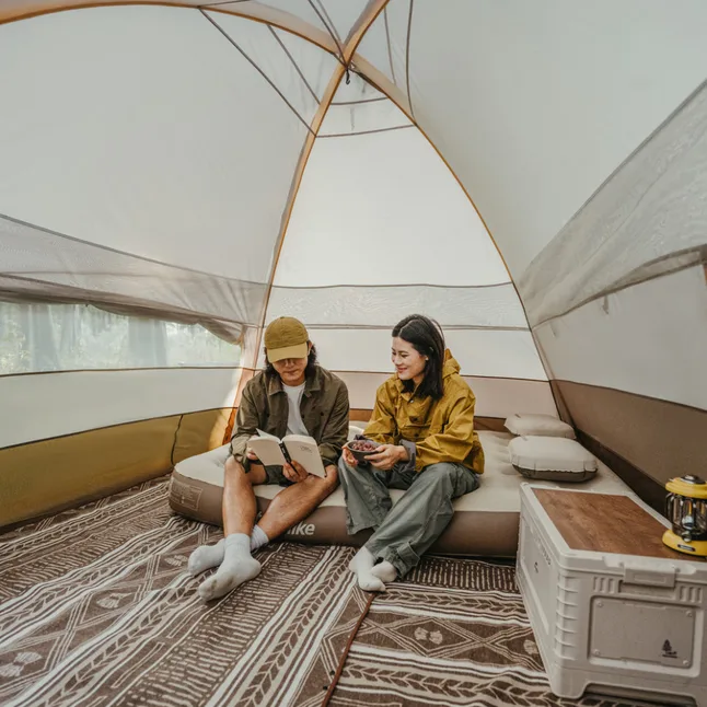 Намет шестимісний Naturehike, KOTA 6, CNK2450WS031, 75D, світло-коричневий — Photo 13