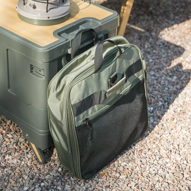 Сумка-баул для зберігання портативна Naturehike NH21LX003, чорний — Photo 4