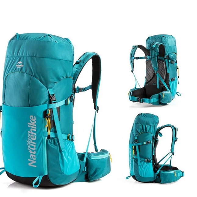 Рюкзак туристичний Naturehike NH18Y045-Q, 45 л, Блакитний — Photo 1