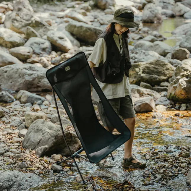 Стілець складаний ультралегкий Naturehike Stellaluna L04 CNK2450JJ015, розмір L, алюміній, сірий — Photo 8