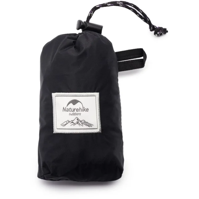 Рюкзак компактний надлегкий Naturehike NH17A012-B, 18 л, Чорний — Photo 3