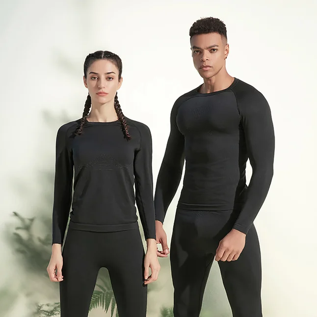 Комплект термобілизни чоловічої Naturehike CYY2342GC010, демісезон, розмір XXL, графіт — Photo 10