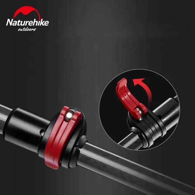 Трекінгова палиця Naturehike ST10 NH19S010-T, 120 см, блакитна — Photo 2