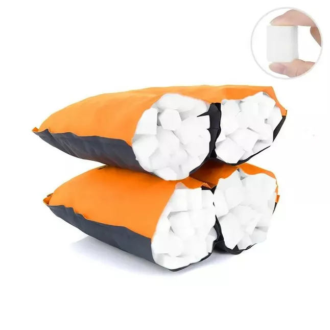 Подушка самонадувна Naturehike Sponge automatic NH17A001-L, жовта — Photo 3