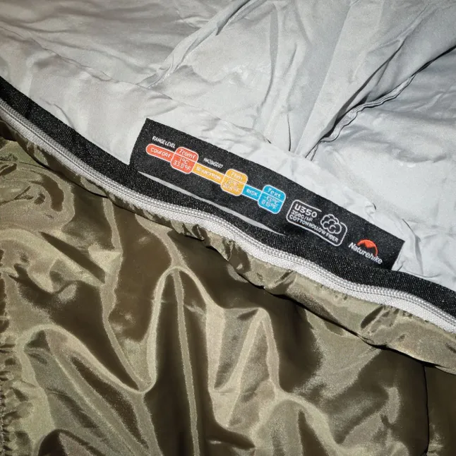 Спальник з капюшоном Naturehike U350 NH20MSD07, (1°c), правий, зелений — Photo 10