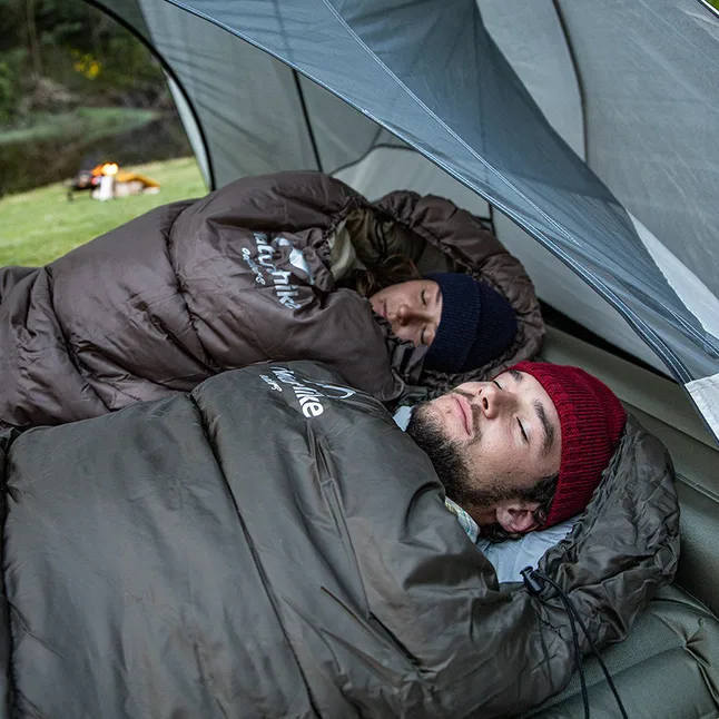 Спальник с капюшоном Naturehike U250 NH20MSD07, (6°C), левый, темно-зеленый — Photo 4