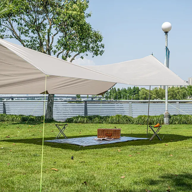 Килимок кемпінговий багатофункціональний Naturehike NH20FCD03, 230х260 см, алюмінієва плівка — Photo 5