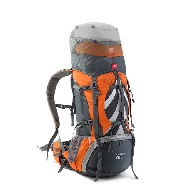 Рюкзак туристичний Naturehike NH70B070-B, 70 л + 5 л, блакитно-сірий — Photo 13