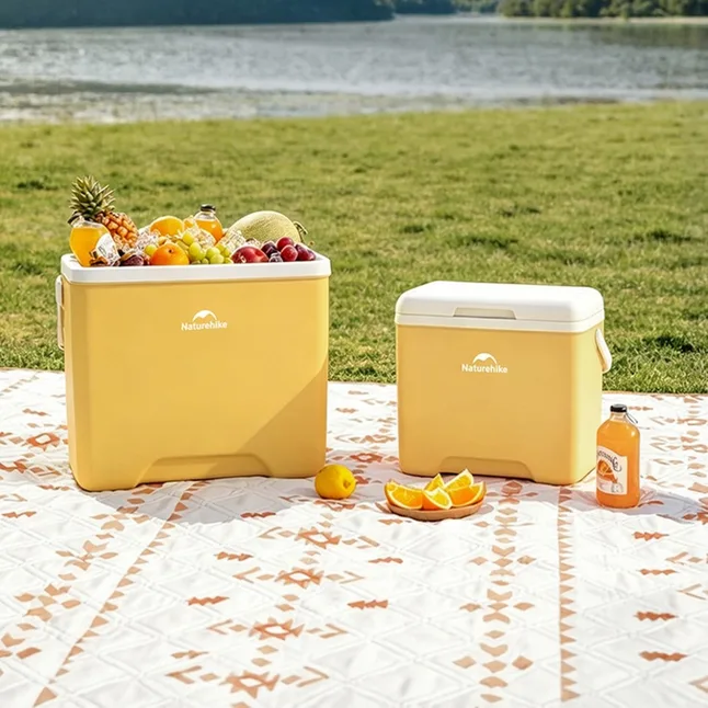 Туристический холодильник Naturehike Whales PU CNK2450CF012, 14 л, светло-коричневый — Photo 4