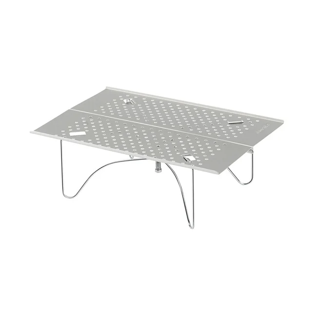Складаний стіл Naturehike CNK2450JJ024, 31х21 см, алюміній, сірий