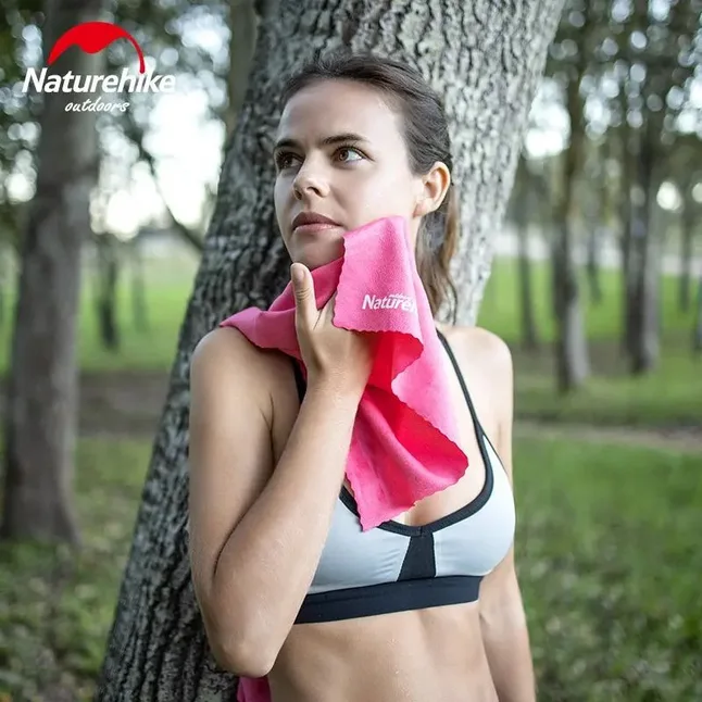 Рушник Naturehike MJ01 Ultralight NH19Y001-J, 80 см х 40 см, оливковий — Photo 7