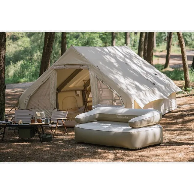 Диван, матрас надувний двомісний Naturehike NH22FCD07, надлегкий, 165x95x65 см, зі зйомною спинкою — Photo 8