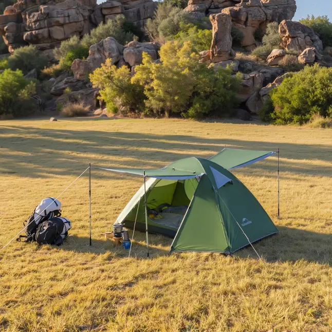 Намет тримісний Naturehike Bleik Series Tent CNK2550WS038, зелений (6977465863492) — Photo 2