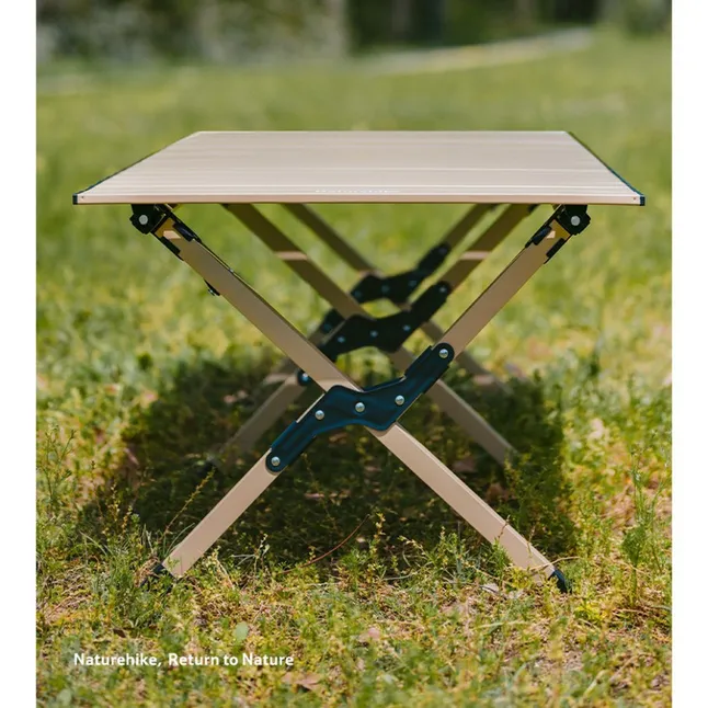 Складаний стіл Naturehike Star Jane T01 CNK2550JJ018, 89х60 см, вуглецева сталь, бежевий — Photo 7