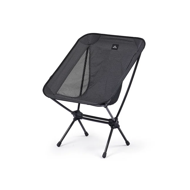 Стул складной Naturehike Moon YL08 NH20JJ027, 600D Oxford / алюминий, черный