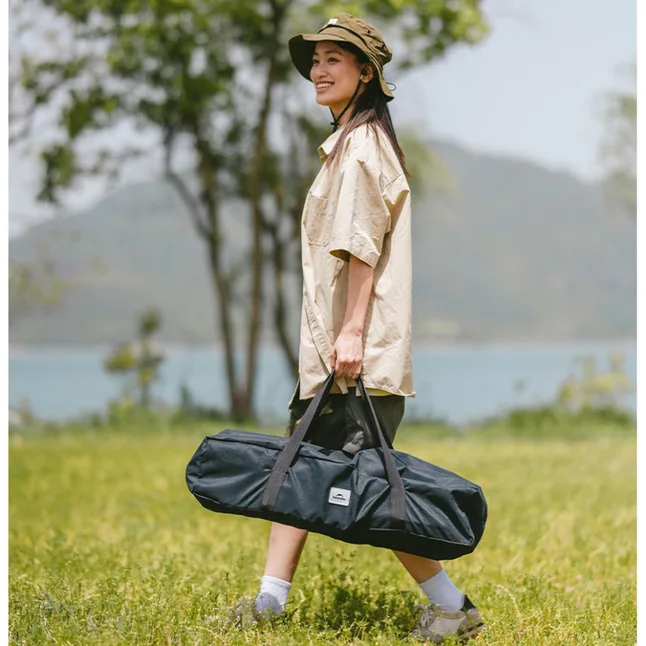 Складаний стіл Naturehike Star Jane T01 CNK2550JJ018, 89х60 см, вуглецева сталь, чорний — Photo 4