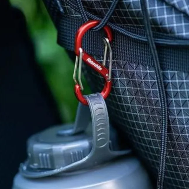 Карабін багатофункціональний Naturehike S-type L 88 мм NH20GS004 — Photo 2