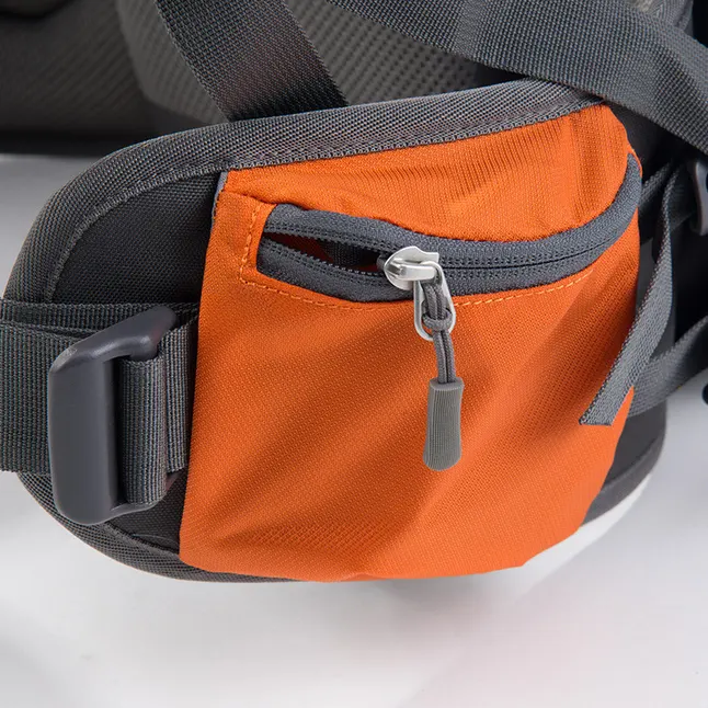 Рюкзак туристичний Naturehike NH70B070-B, 70 л + 5 л, блакитно-сірий — Photo 2