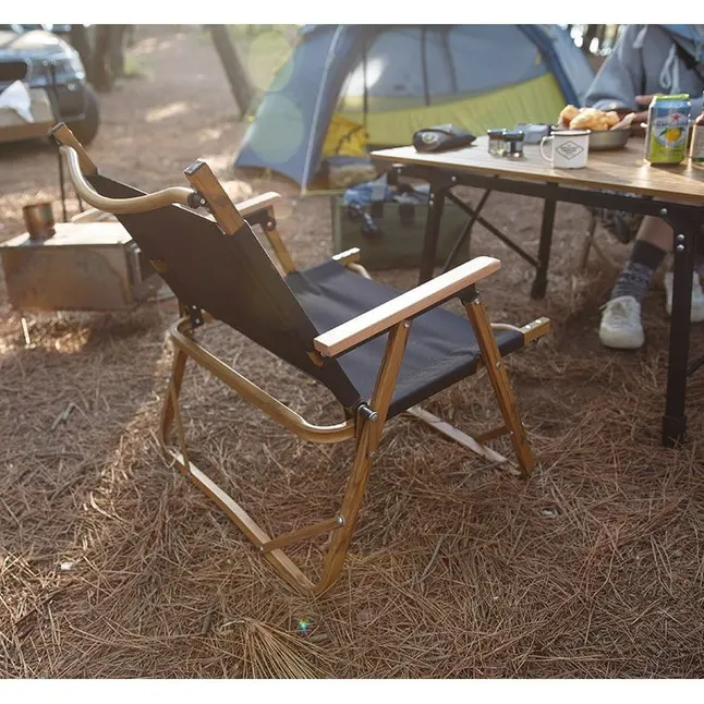 Крісло складане Naturehike MW02 NH19Y002-D, 600D Oxford / алюміній, р-р М, бежевий — Photo 6