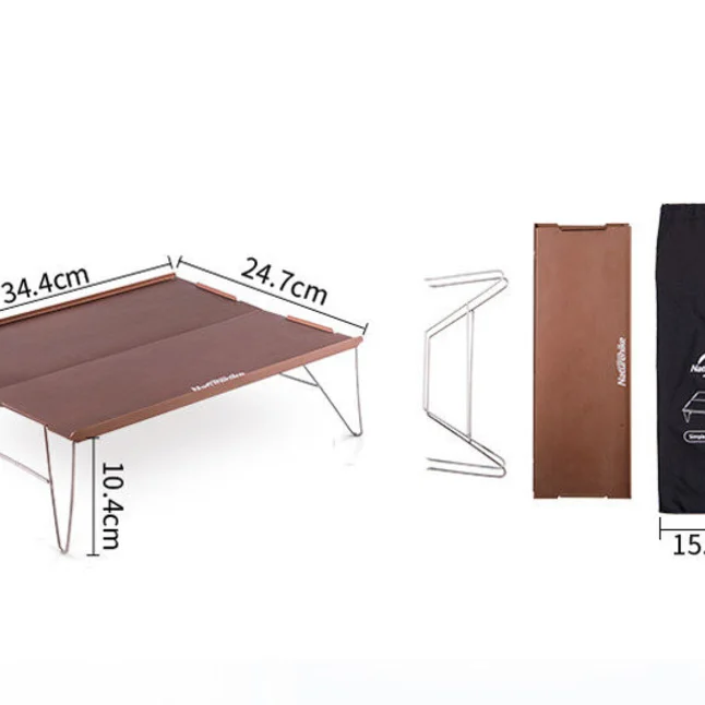 Столик похідний Naturehike Compact Table NH17Z001-L grey — Photo 2